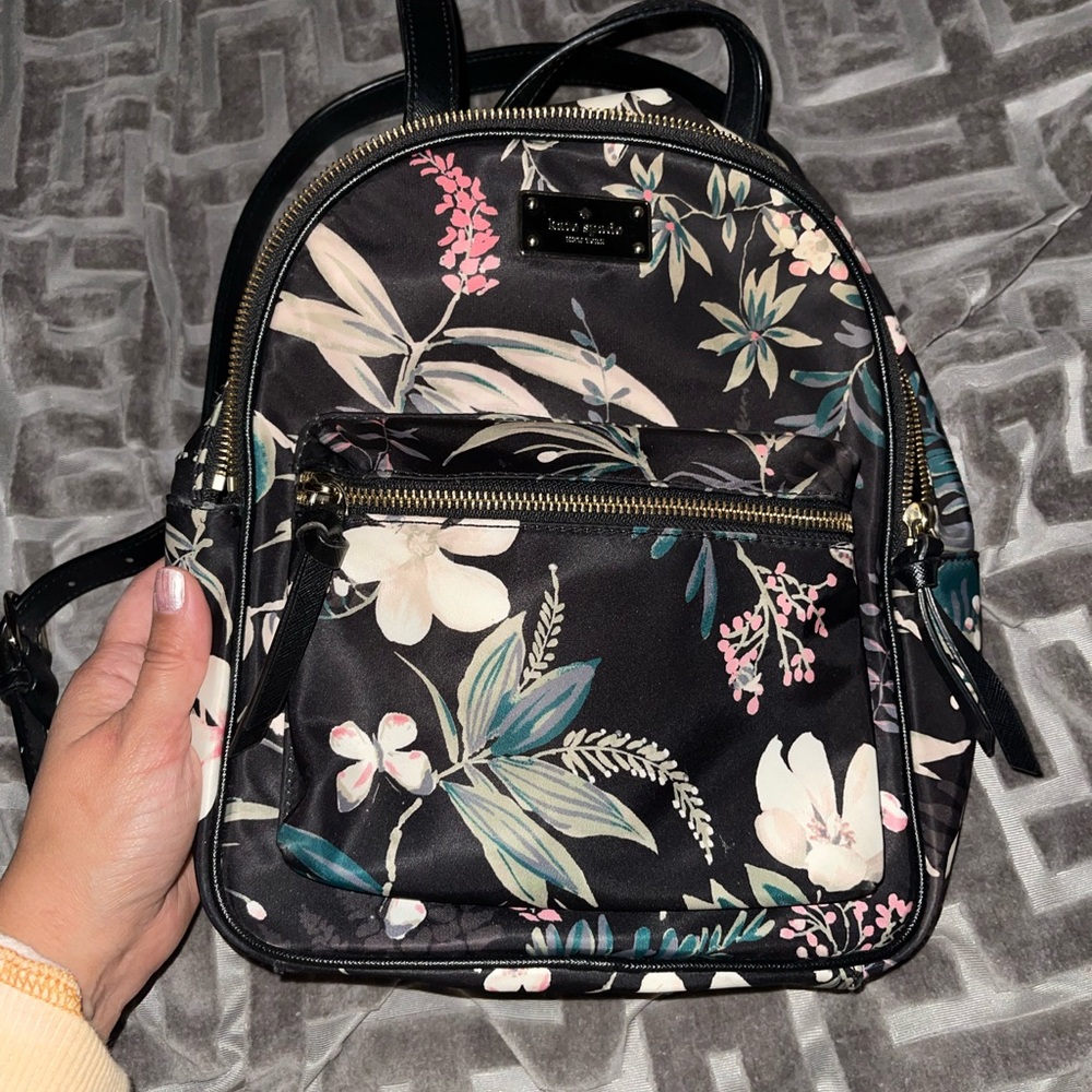 Kate Spade ♠️ floral backpack